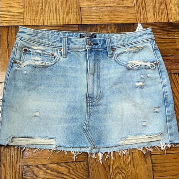 abercrombie micro mini skirt